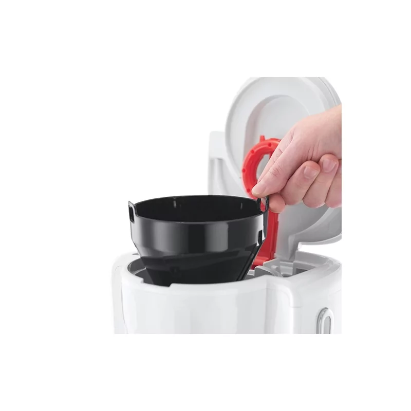 Kontrolsat - Honeycomb White Coffee Machine - Russell Hobbs