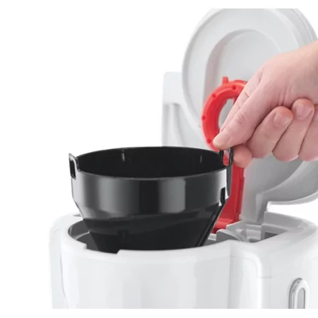 Kontrolsat - Honeycomb White Coffee Machine - Russell Hobbs