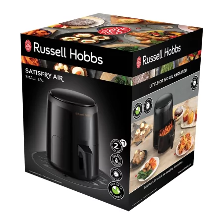 Kontrolsat - Fritadeira Air Fryer (Sem Óleo) Russell Hobbs SatisFry Air 1.8L 1100W Preta