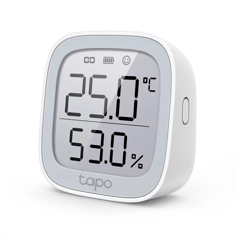 Kontrolsat - TP-Link Humidity and Temperature Monitor Sensor - Tapo T315 Kontrolsat - TP-Link Humidity and Temperature Monitor Sensor - Tapo T315