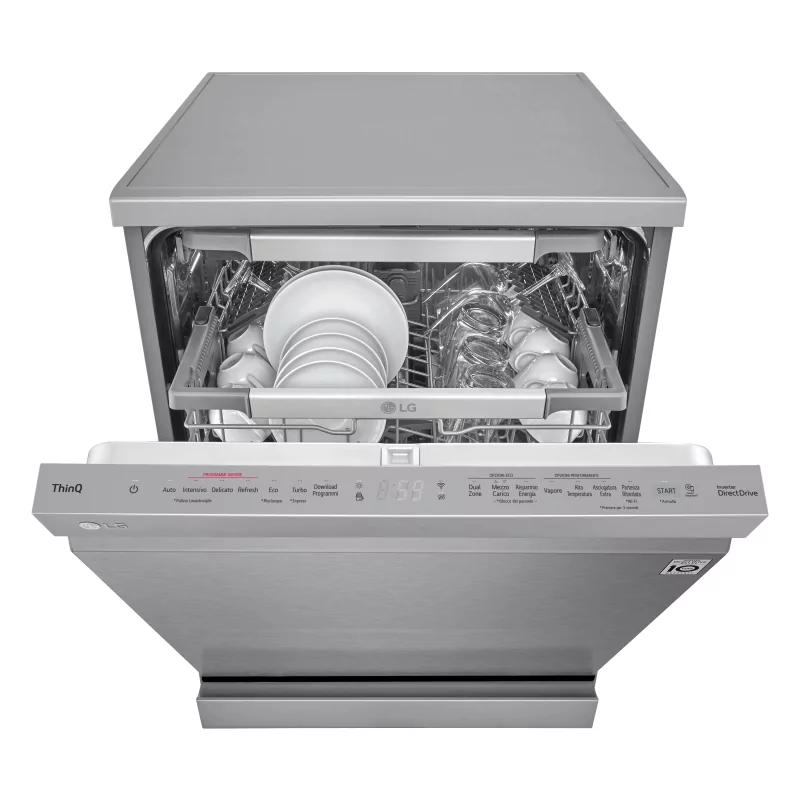 Kontrolsat - LG DF455HSS Dishwasher (14 Place Settings - 60cm - Class C)