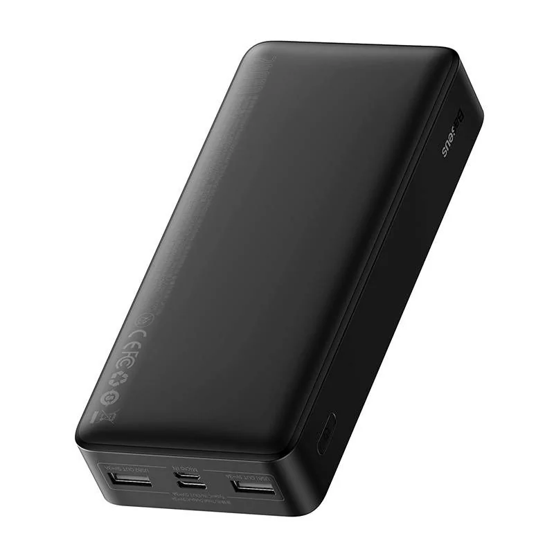 Kontrolsat - Powerbank Baseus Bipow 20000mAh - 2xUSB 1xUSB-C -15W Preto