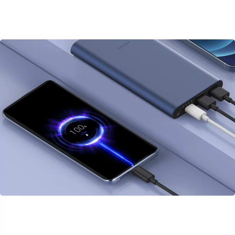 Kontrolsat - Powerbank Xiaomi Redmi 10000mAh Blue - Fast Charge 22.5W