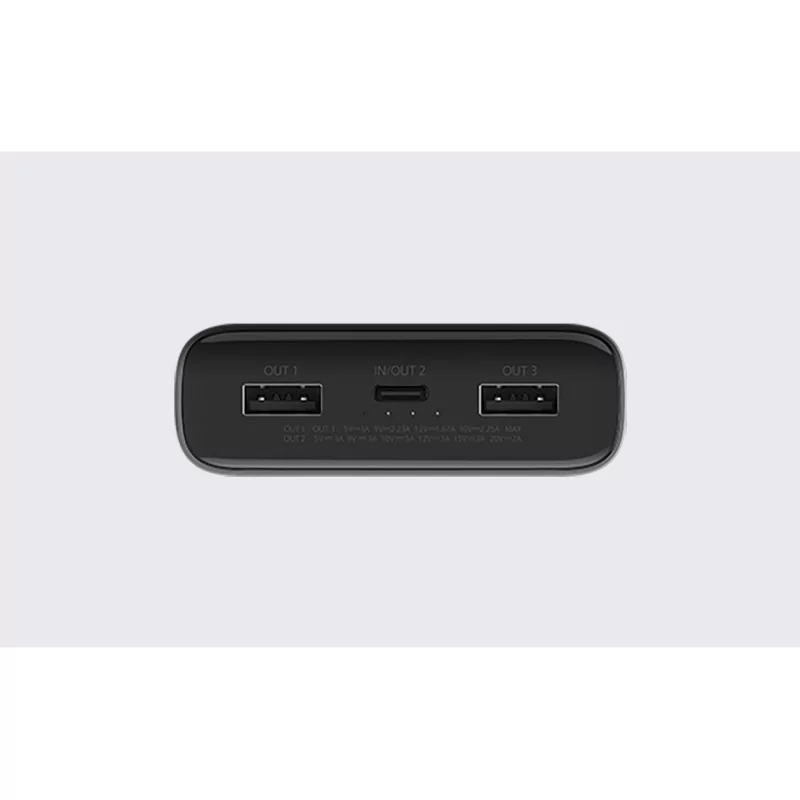 Kontrolsat - Powerbank Xiaomi Mi 50W 20000mAh Black - Laptop, Console, Smartphone - BHR5121GL