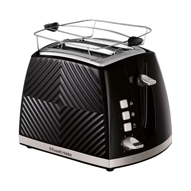 Kontrolsat - Torradeira Russell Hobbs - Groove Black - 2 Fatias - 26390-56