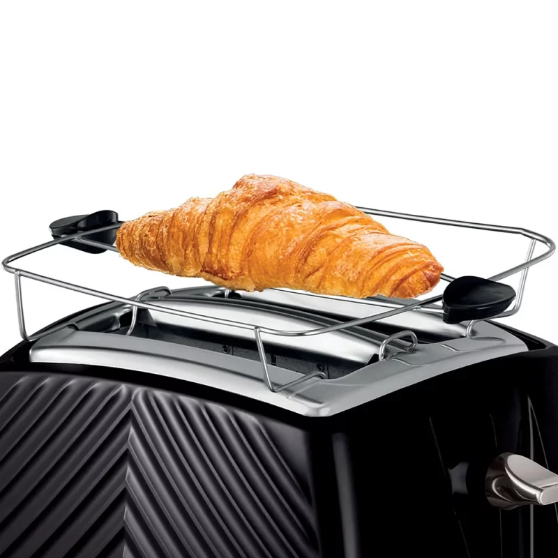 Kontrolsat - Torradeira Russell Hobbs - Groove Black - 2 Fatias - 26390-56