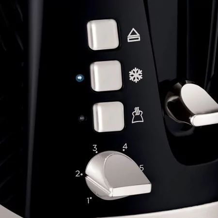 Kontrolsat - Torradeira Russell Hobbs - Groove Black - 2 Fatias - 26390-56