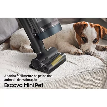 Kontrolsat - Vertical Vacuum Cleaner BESPOKE Jet VS20A95823W (Autonomy up to 60 min - By Animals)
