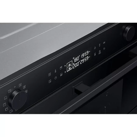 Kontrolsat - Forno de Encastre Samsung BESPOKE - NV7B4550VAK - (76L - Dual Cook Flex - Vapor Natural - Wi-Fi - Preto)