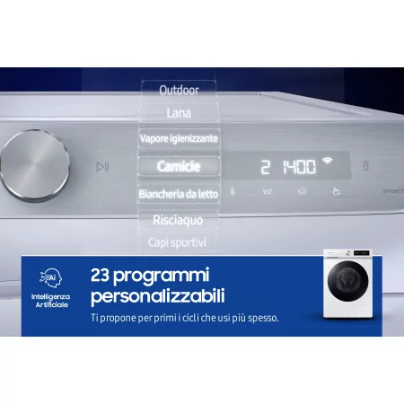 Kontrolsat - Máquina Lavar Roupa Samsung WW11BB744DGW (11kg - 1400rpm - Classe A)