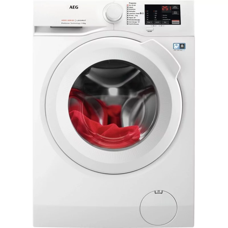 Kontrolsat - Máquina Lavar Roupa AEG L6FBI147P (10kg - 1400rpm - Classe A)