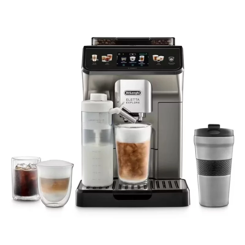 Kontrolsat - Delonghi Automatic Coffee Machine - Ecam 450.86.T Kontrolsat - Delonghi Automatic Coffee Machine - Ecam 450.86.T