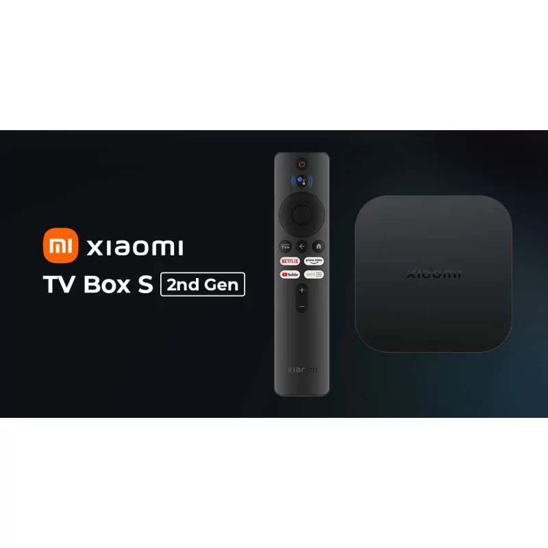 Kontrolsat - Xiaomi Mi TV Box S 4K 2nd Gen - Google TV