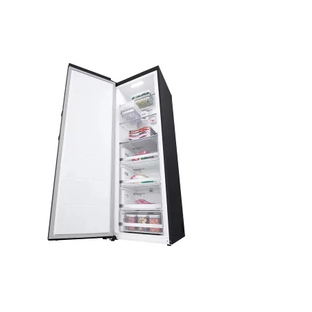Kontrolsat - LG Upright Freezer - 324L - Class D - Black - GFM-61-MCCSF