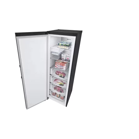 Kontrolsat - LG Upright Freezer - 324L - Class D - Black - GFM-61-MCCSF