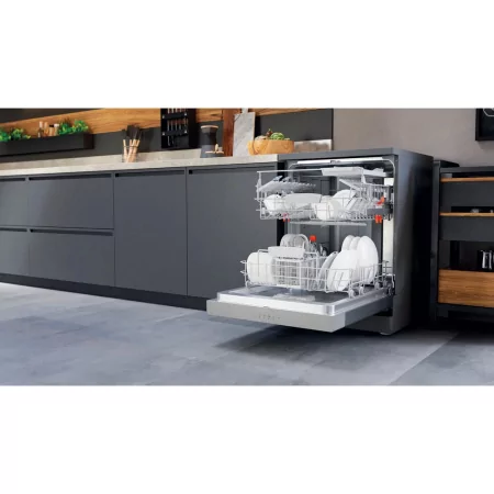 Kontrolsat - Hotpoint HFC3C41CWX Dishwasher (14 Place Settings - 60cm - Class C)