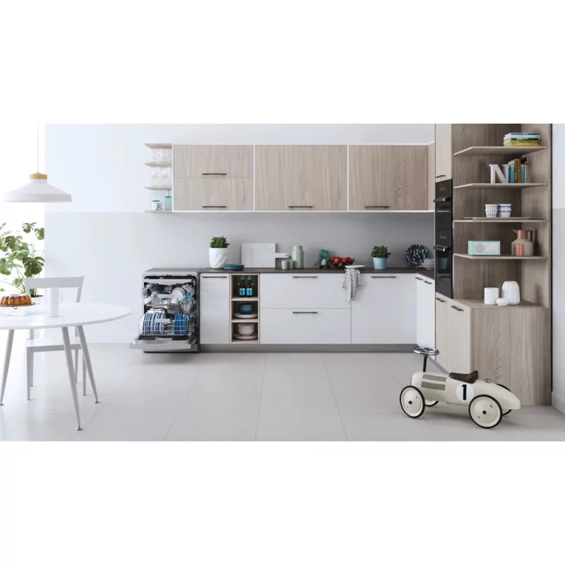 Kontrolsat - Indesit DFO3T133AF X Dishwasher (14 Place Settings - 60cm - Class D)