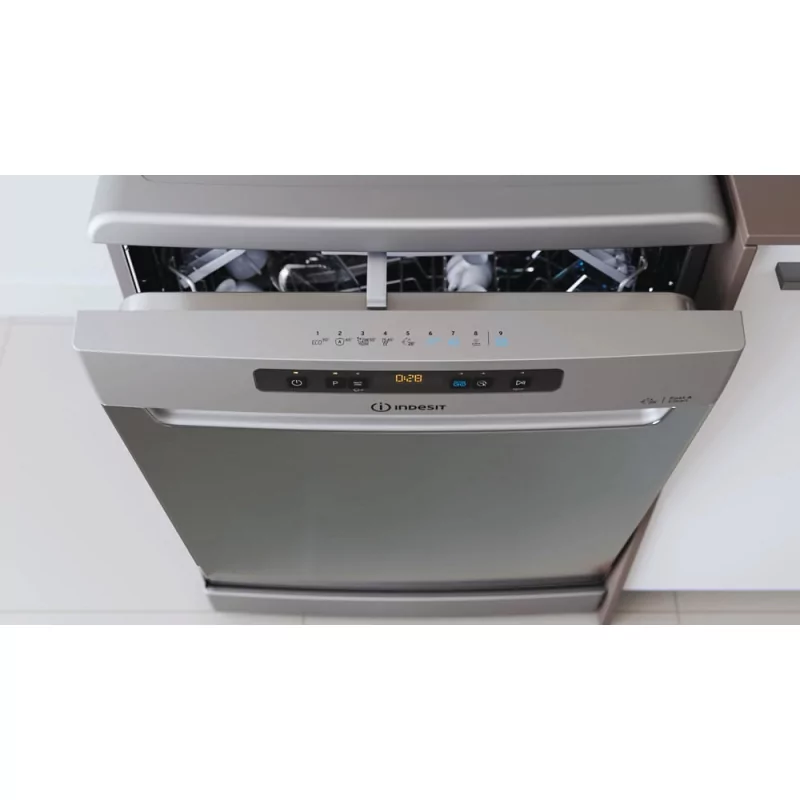 Kontrolsat - Indesit DFO3T133AF X Dishwasher (14 Place Settings - 60cm - Class D)