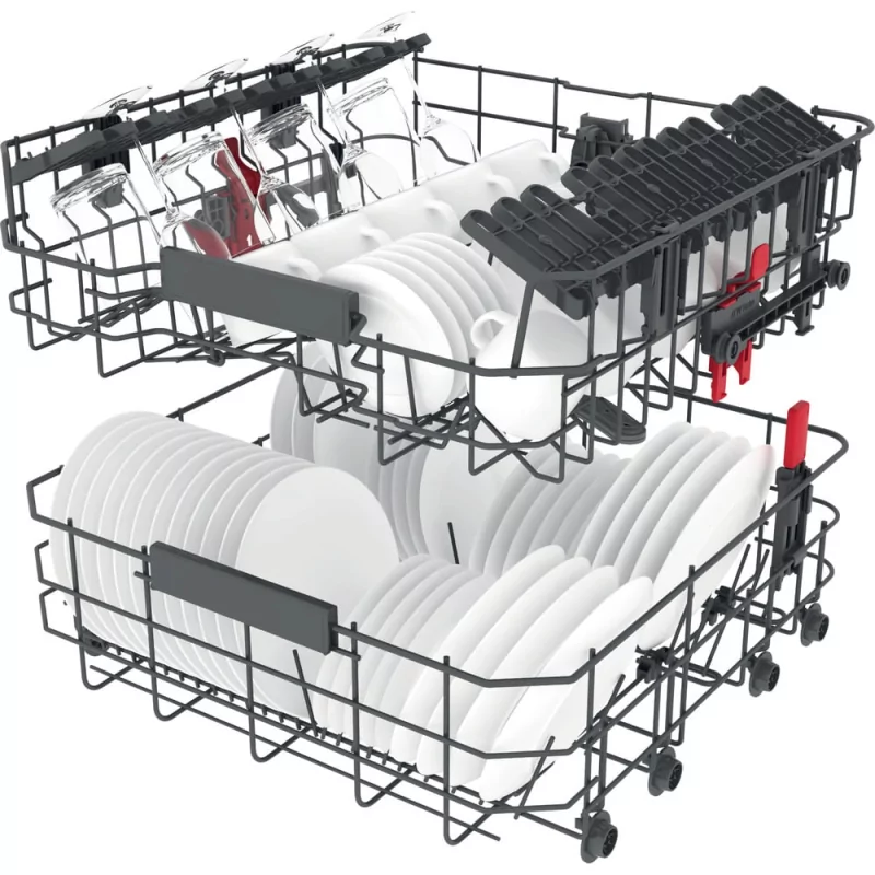 Kontrolsat - Whirlpool WFC3C33PFX Dishwasher (14 Place Settings - 60cm - Class D)