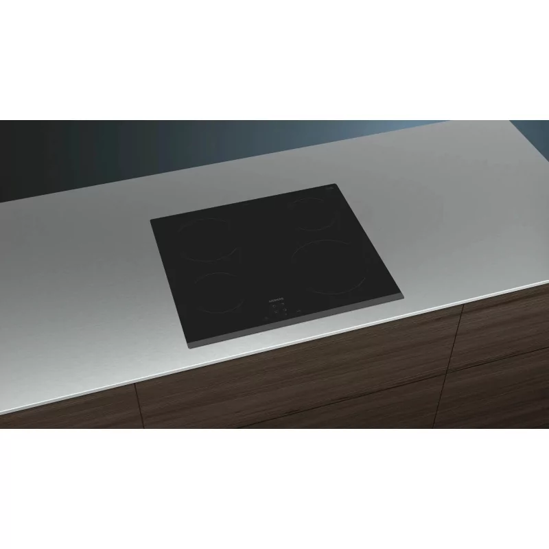 Kontrolsat - Placa de Vitrocerâmica SIEMENS ET63RBEA8E (Elétrica - 59 cm - Preto)