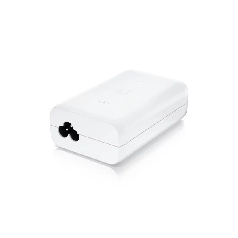 Kontrolsat - Ubiquiti PoE njector - 48VDC - 30W - 802.3at - White - U-POE-AT