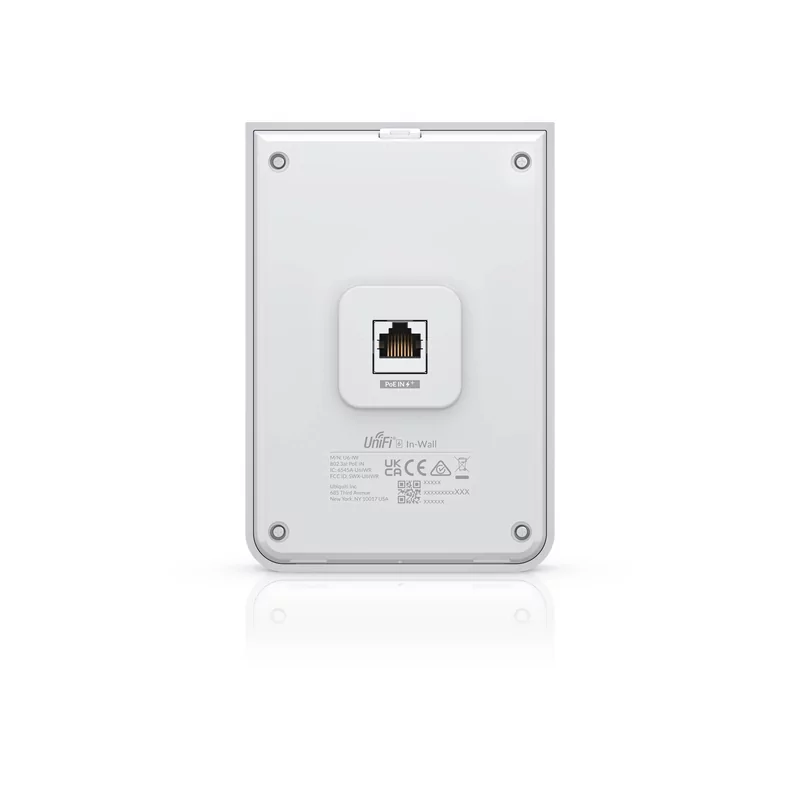 Kontrolsat - Ubiquiti Access Point U6 In-Wall WiFi 6 PoE Branco