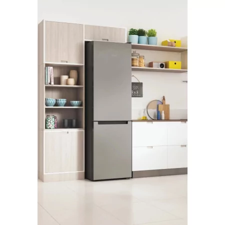 Kontrolsat - Combinado Indesit INFC9 TA23X (367L - Classe D - Prateado)