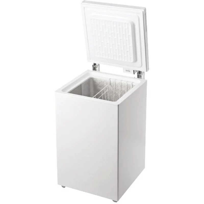 Kontrolsat - Indesit Chest Freezer - 100L - Class F - White - OS 1A 100 2