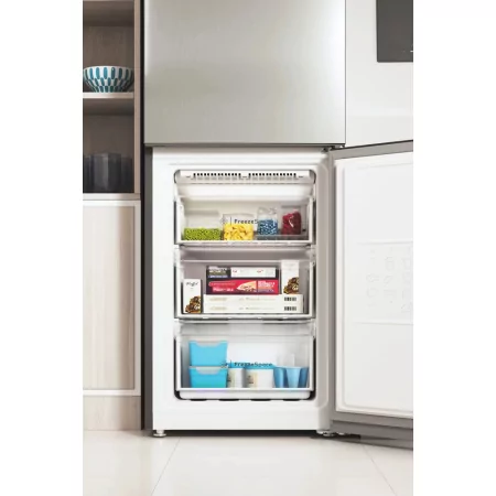 Kontrolsat - Indesit INFC9 TA23X Fridge Freezer (367L - Class D - Silver)
