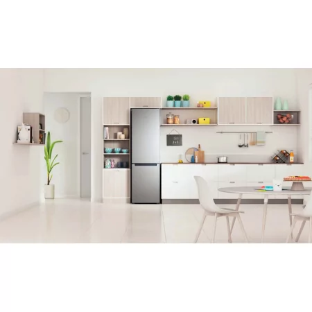 Kontrolsat - Indesit INFC9 TA23X Fridge Freezer (367L - Class D - Silver)