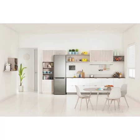 Kontrolsat - Combinado Indesit INFC9 TA23X (367L - Classe D - Prateado)