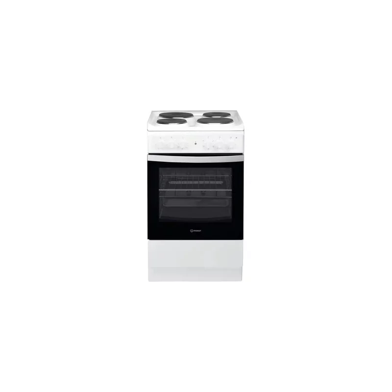 Kontrolsat - Fogão Elétrico Indesit IS5E4KHW/EU (4 Zonas - 61L - Classe A - Branco - 50cm) Kontrolsat - Fogão Elétrico Indesit IS5E4KHW/EU (4 Zonas - 61L - Classe A - Branco - 50cm)