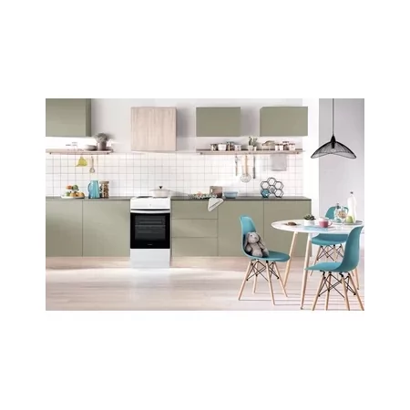 Kontrolsat - Fogão Elétrico Indesit IS5E4KHW/EU (4 Zonas - 61L - Classe A - Branco - 50cm) Kontrolsat - Fogão Elétrico Indesit IS5E4KHW/EU (4 Zonas - 61L - Classe A - Branco - 50cm)