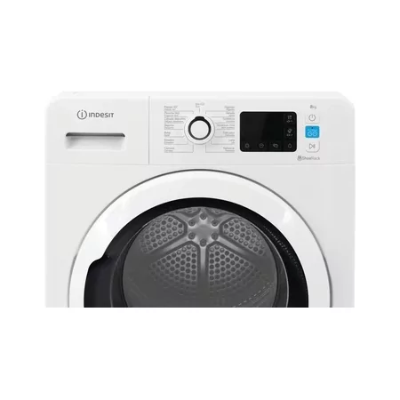 Kontrolsat - Máquina de Secar Roupa Indesit - YTN-M11-82K-RX-SPT - 8Kg - Branca Kontrolsat - Máquina de Secar Roupa Indesit - YTN-M11-82K-RX-SPT - 8Kg - Branca
