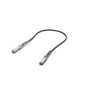 Kontrolsat - Cabo de Conexão Direta SFP+ 10Gbps - Ubiquiti Networks UACC-DAC-SFP10 - 0.5M