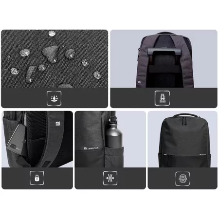 Kontrolsat - Mochila Xiaomi Commuter Backpack 21L - Cinza Escuro