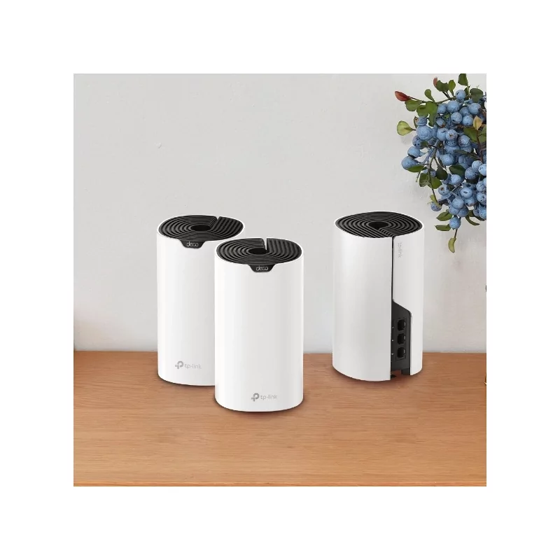 Kontrolsat - TP-Link Router - AC1900 Whole-Home Mesh - Dual-Band WiFi 5 Gigabit - Pack-3