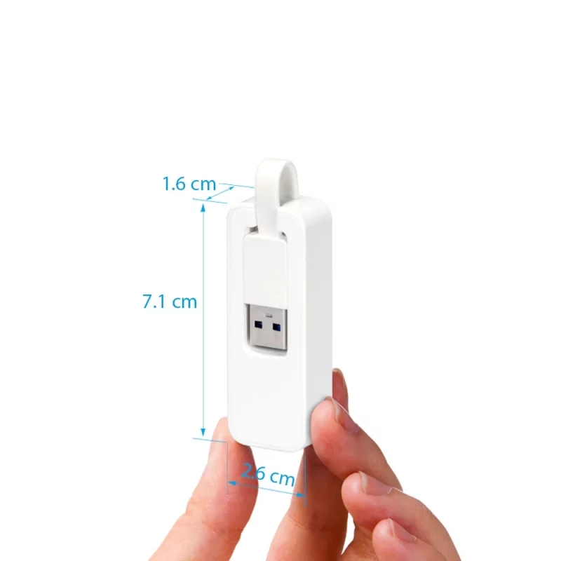 Kontrolsat - Adaptador TP-Link - USB - Ethernet - UE200