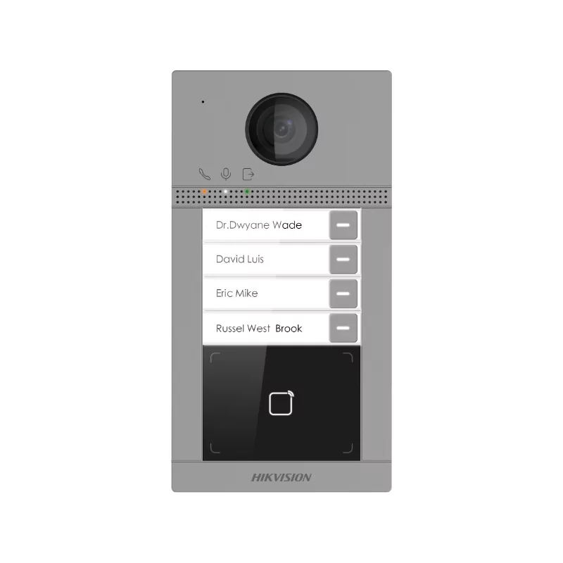 Kontrolsat - Video Intercom - IP - 4 Channels - Camera 2 MPXs