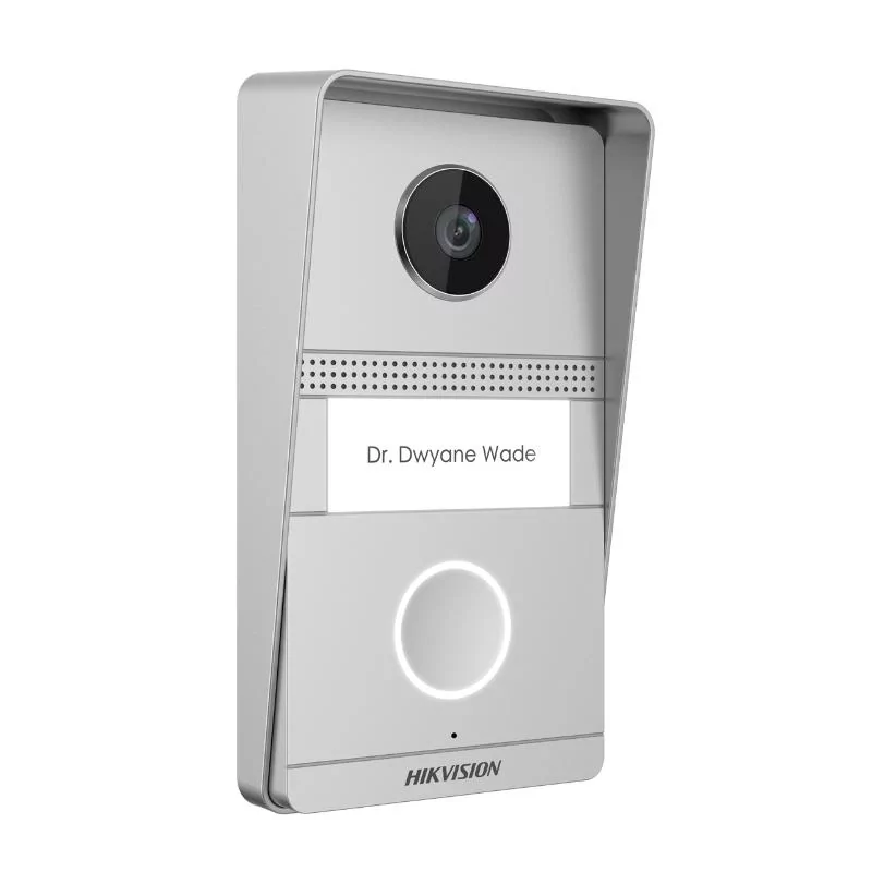 Kontrolsat - Analog Video Intercom - 2 Wires - Vandal-proof - Metal - DS-KV1101-ME2