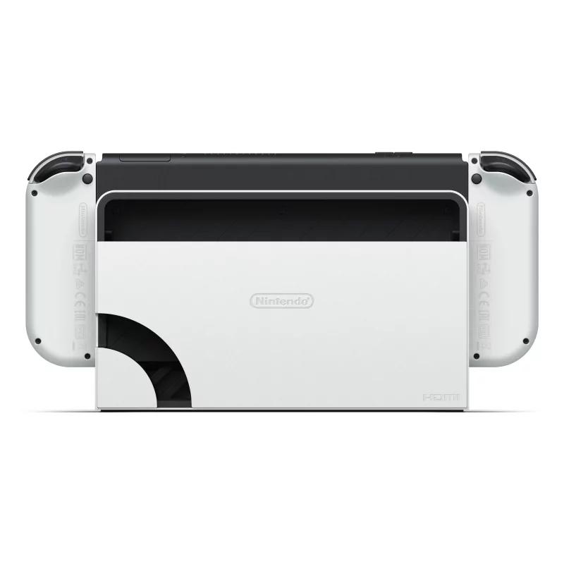 Kontrolsat - Nintendo Switch console - OLED - White