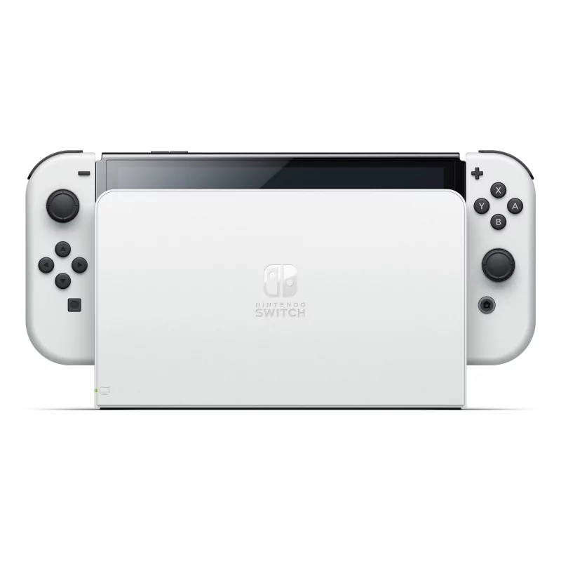 Kontrolsat - Nintendo Switch console - OLED - White