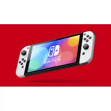 Kontrolsat - Nintendo Switch console - OLED - White Kontrolsat - Nintendo Switch console - OLED - White