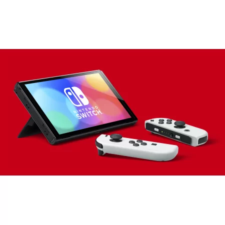 Kontrolsat - Consola Nintendo Switch - OLED - Branca