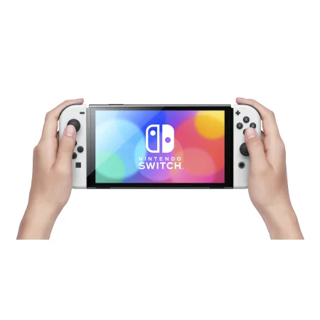 Kontrolsat - Nintendo Switch console - OLED - White Kontrolsat - Nintendo Switch console - OLED - White