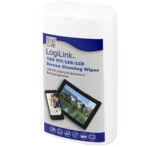 Kontrolsat - Toalhetes de Limpeza para Ecrãs Logilink - 100un