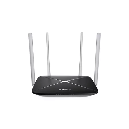 Kontrolsat - Mercusys Router - AC12 - AC1200 - Dual-Band - WiFi 5 - 10/100Mbps