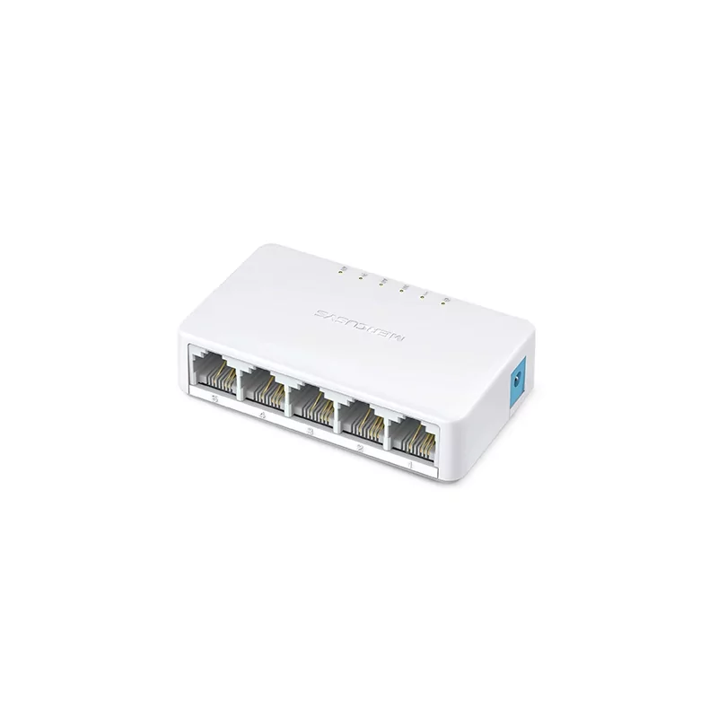 Kontrolsat - Mercusys Mini Switch - 5 Ports - 10/100Mbps - MS105 Kontrolsat - Mercusys Mini Switch - 5 Ports - 10/100Mbps - MS105