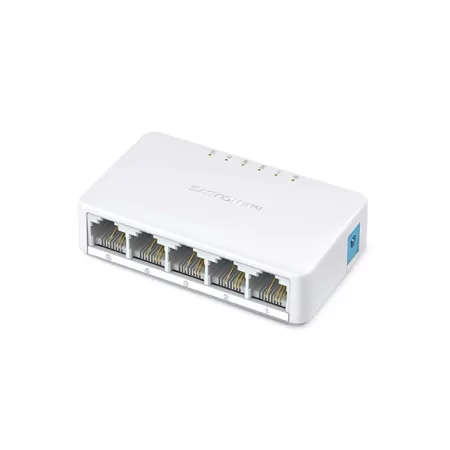Kontrolsat - Switch Mercusys Mini - 5 Portas - 10/100Mbps - MS105