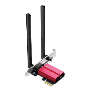 Kontrolsat - Mercusys Network Card - AXE5400 - Tri-Band - WiFi 6E - Bluetooth 5.2